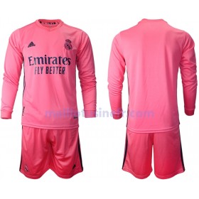 Maillot de Foot Real Madrid Extérieur 2020-21 Manches Longues - Enfant